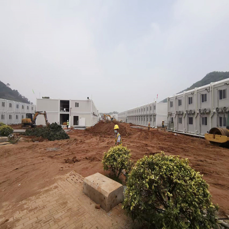 Um tour do canteiro de obras - Hospital de cabine móvel