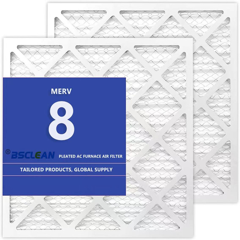 Amazon Hot Sale 20x 20x1 Merv 8 G4 Forno AC HVAC Painel de papelão pré -filtro